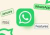 New WhatsApp Features January