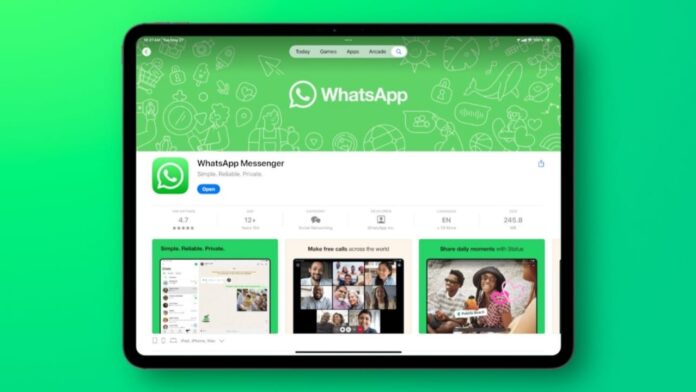 WhatsApp App iPad Users