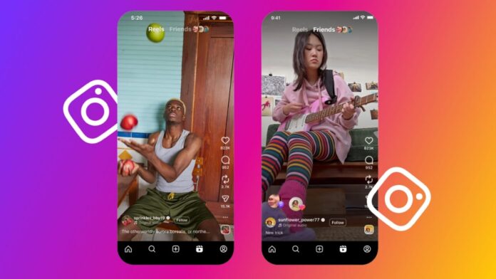 Instagram Friends Tab in Reels showing friends’ activity, likes, and comments