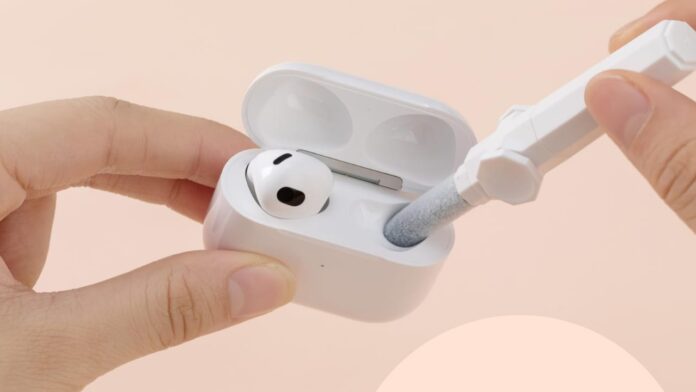 clean AirPods