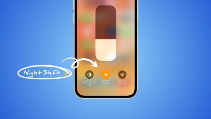 Use Night Shift on iPhone and iPad