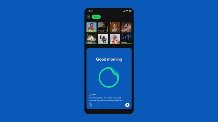 Spotify AI DJ feature