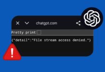ChatGPT file access error