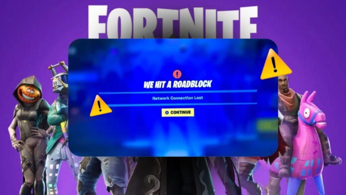Fortnite connection error