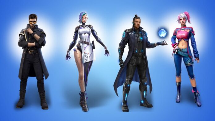 Free Characters in Free Fire