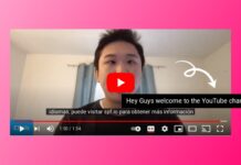 generate automatic subtitles YouTube