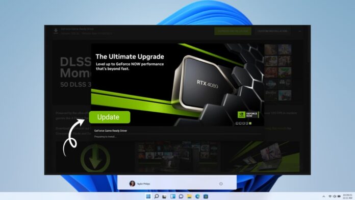 Update Nvidia GeForce drivers