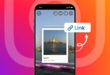 Instagram story link sticker