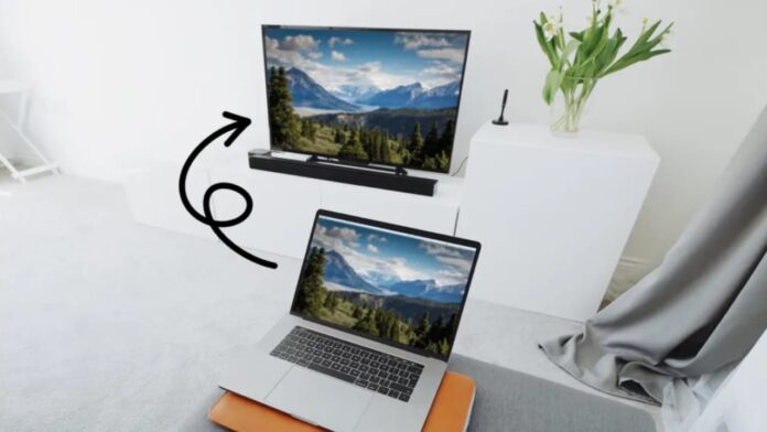 connect laptop to TV