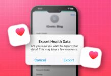 export health data from iPhone