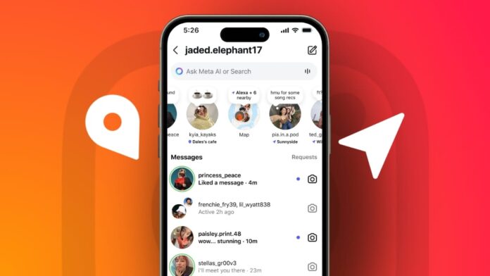 Instagram Friends Map