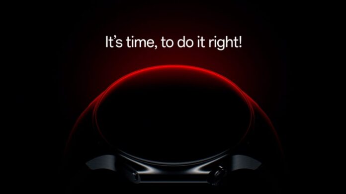 OnePlus New Watch teaser