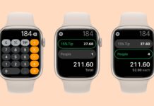Split a Bill and Tip on Apple Watch