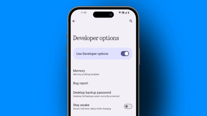 Enable Android Developer Settings