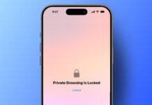 Lock Safari Private Browsing Tabs