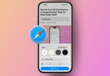 Turn on Reader Mode in Safari on an iPhone
