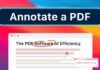 Annotate PDFs on a Mac