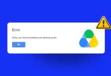 Google Drive Exceeded Quota Error: How to Fix Download and Sharing Limits