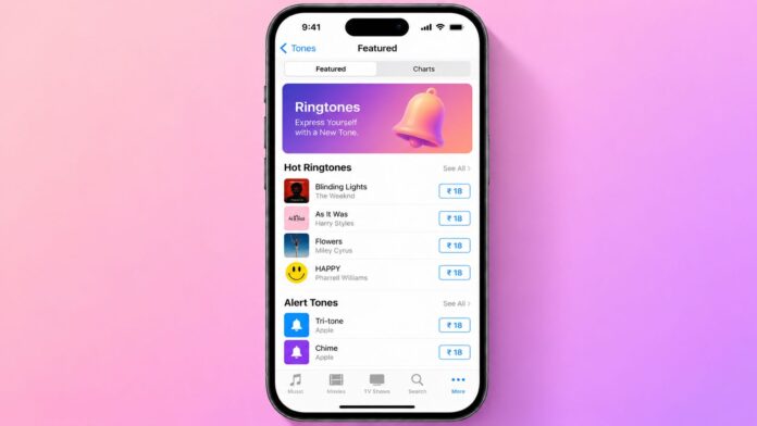 buy ringtones on iPhone