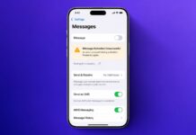 Duplicate phone number in iMessage Send and Receive settings on iOS 26