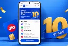 Jio Mega Anniversary Offer Adds 120GB Data to ₹3,599 Annual Plan Jio Mega Anniversary Offer
